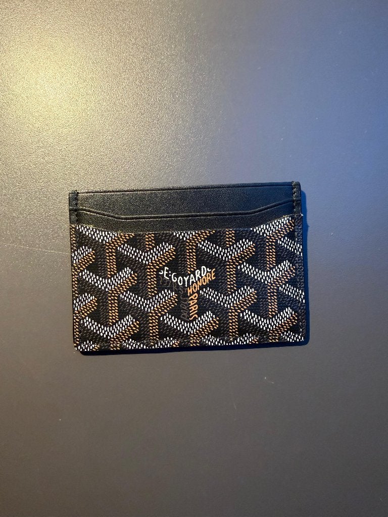 Goyard pasjeshouder / cardholder, Ophalen of Verzenden, Gebruikt, Zwart, Overige merken