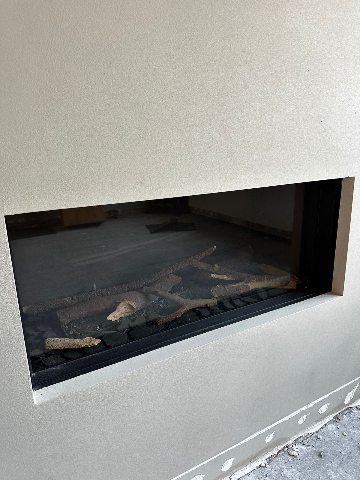 Dru Inbouw Gaskachel - Moderne Inbouwhaard, Huis en Inrichting, Haarden, Gebruikt, Gashaard, Ophalen