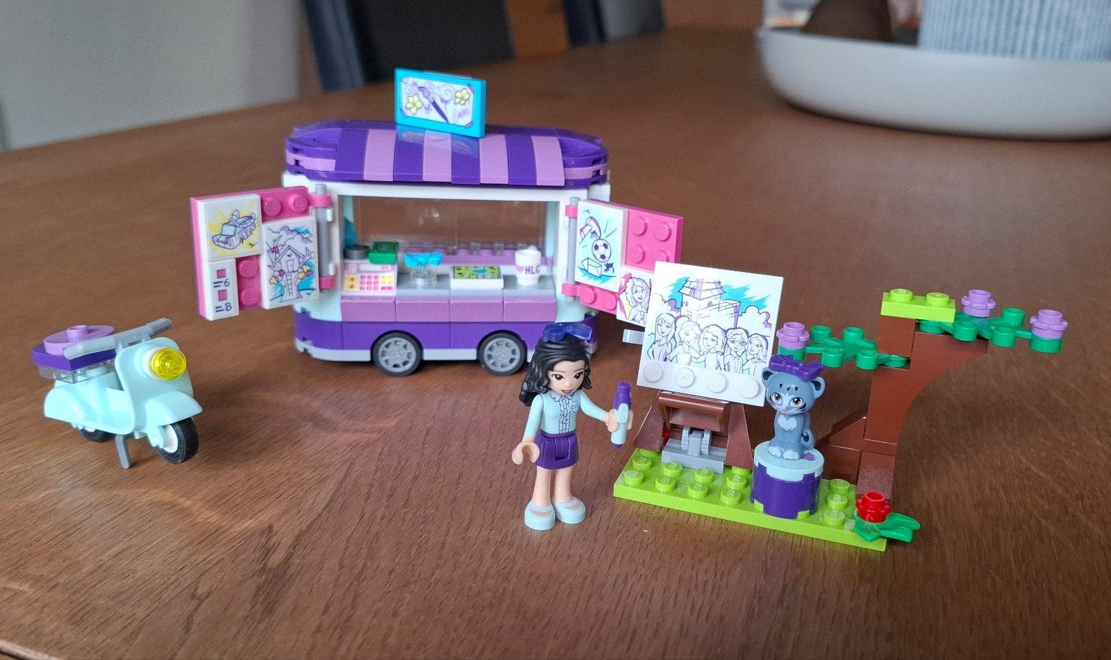 Lego Friends, kunstkraam, 41332, Lego, Friends, Ophalen of Verzenden, Zo goed als nieuw