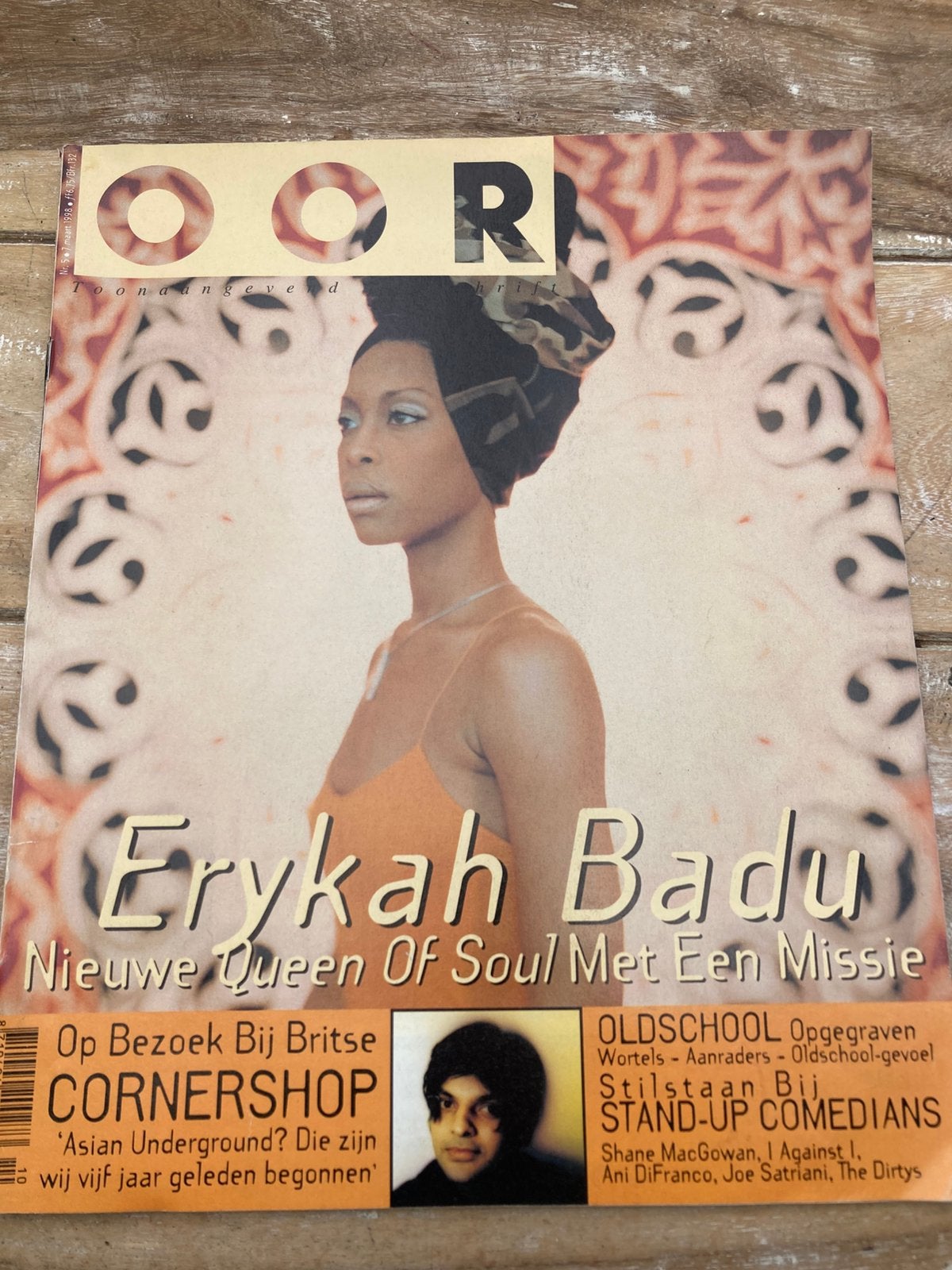 OOR 1998 Erykah Badu CATATONIA Asian Dub Foundation SATRIANI, Ophalen of Verzenden, Muziek, Film of Tv