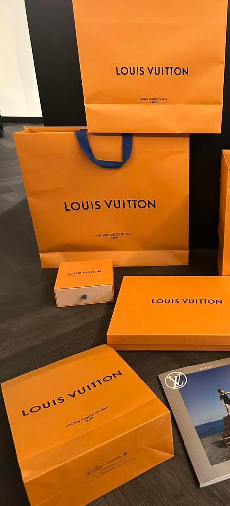 Louis Vuitton dozen en tassen, Doe-het-zelf en Verbouw, Kratten en Dozen, Doos, Minder dan 35 cm, Minder dan 50 cm, Ophalen of Verzenden