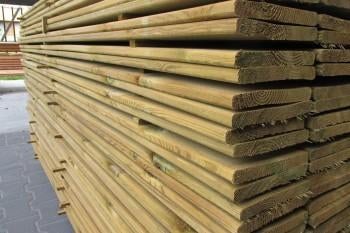 Grenen schuttingplanken 16x140 a 360 & 420cm (nieuw), Tuin en Terras, Ophalen, Planken, Nieuw, Hardhout