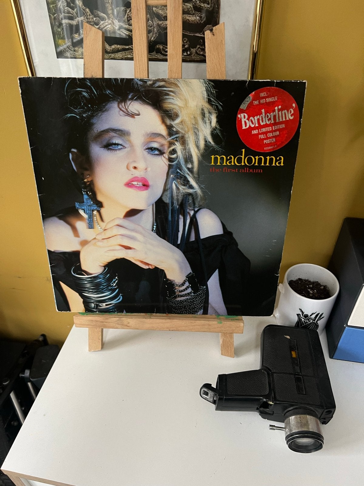 Madonna - The First Album LP (incl. Borderline), LP, Gebruikt, Pop, Ophalen of Verzenden
