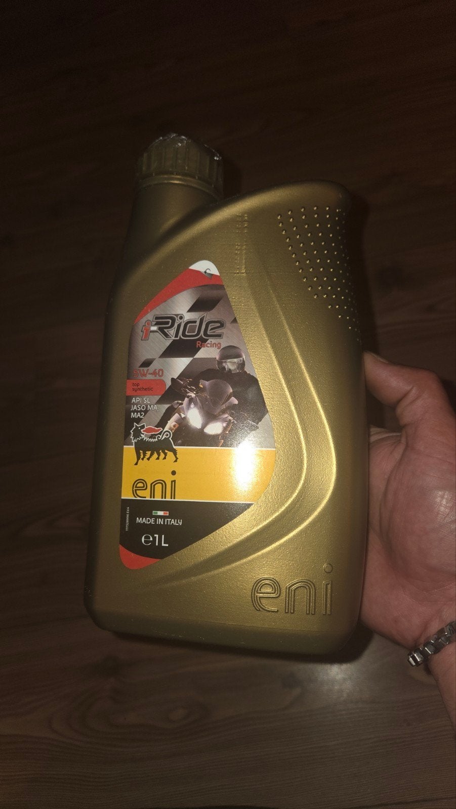 Eni i-Ride Racing 10W-40 Motorolie 1L, Motoren, Ophalen of Verzenden