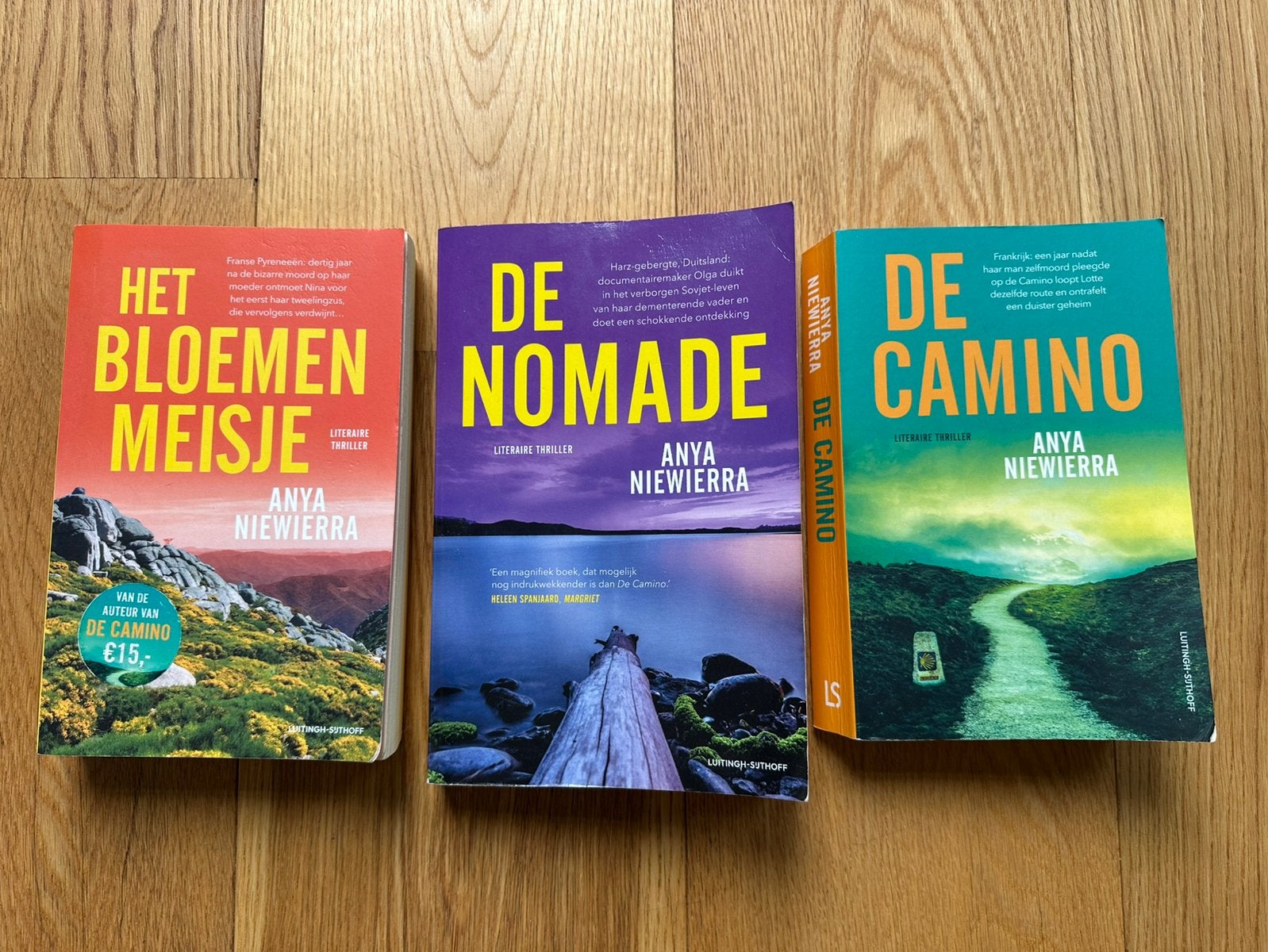 Het bloemenmeisje, de nomade en de camino, Boeken, Ophalen, Zo goed als nieuw