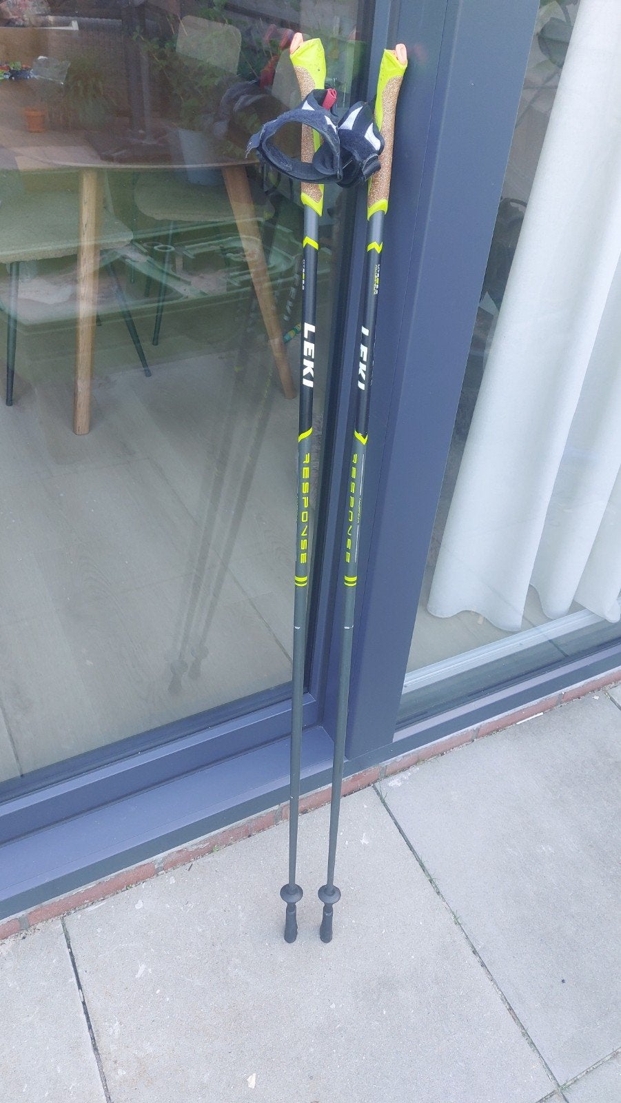 Leki Response Nordic Walking Stokken 125-50, Ophalen of Verzenden, Gebruikt, Wandelstok