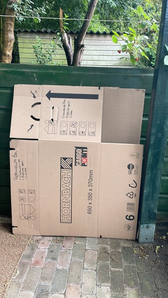 Verhuisdozen pakket 42 stucks (Hornbach, Gamma, Oomen), Ophalen, 40 tot 60 cm, Opvouwbaar, 50 tot 75 cm