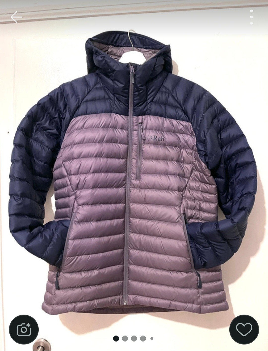 Rab Microlight Alpine donsjas dames, maat L, nieuw, Maat 42/44 (L), Nieuw, Rab, Meerkleurig