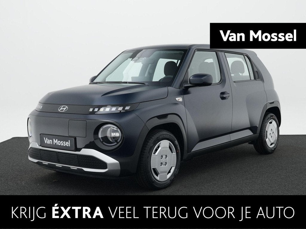 Hyundai INSTER E-Motion 42 kWh | Achteruitrijcamera | Naviga, Auto's, Hyundai, 12 maanden, Stof, 1280 kg, Zwart