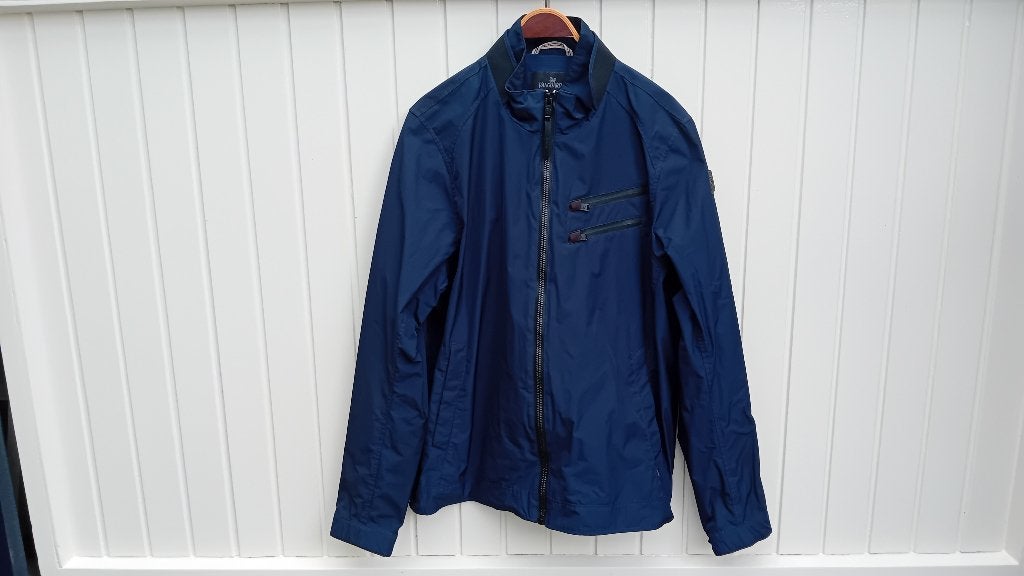 Heren zomerjas Vanguard XXX Large, Kleding | Heren, Jassen | Zomer, Blauw, Overige maten, Ophalen of Verzenden, Zo goed als nieuw