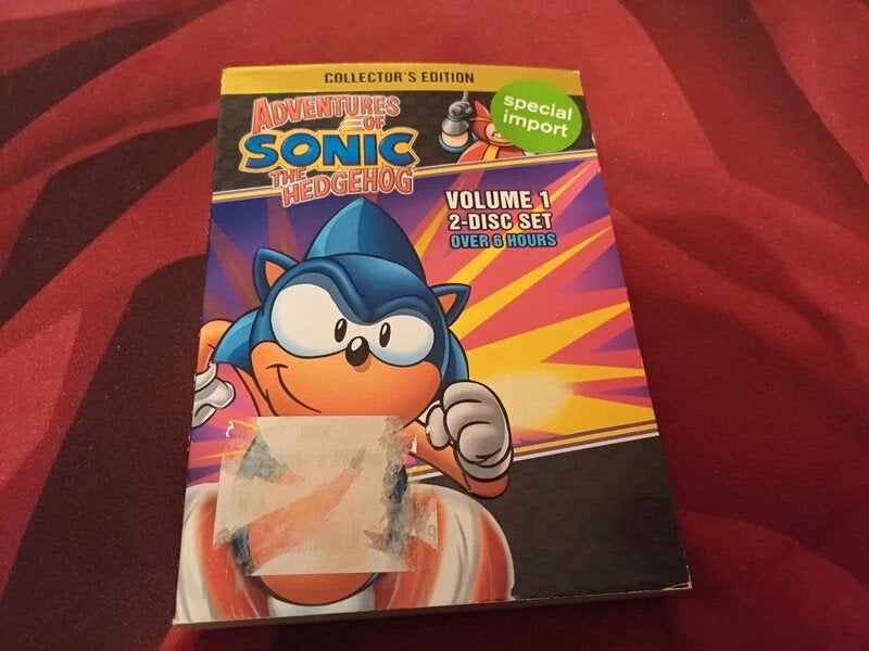 Adventures of Sonic the Hedgehog DVD Boxset, Cd's en Dvd's, Serie, Ophalen of Verzenden, Gebruikt, Engels