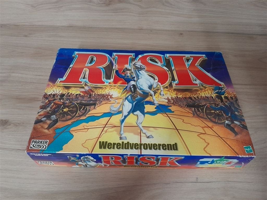 Risk Wereldverorend - s1316, Hobby en Vrije tijd, Gezelschapsspellen | Bordspellen, Verzenden, Zo goed als nieuw