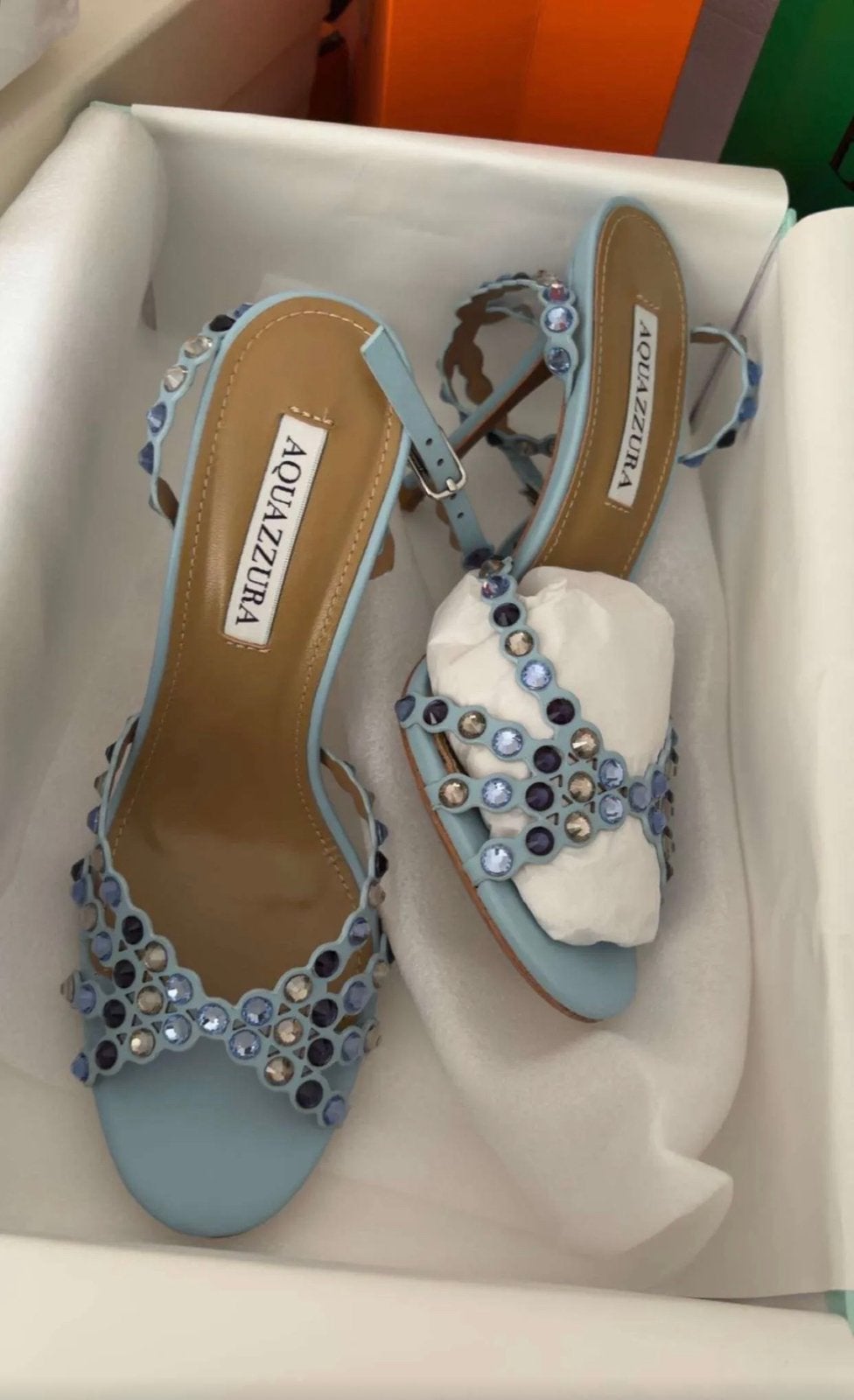 A heels, Ophalen of Verzenden, Zo goed als nieuw, Zwart, Sandalen of Muiltjes
