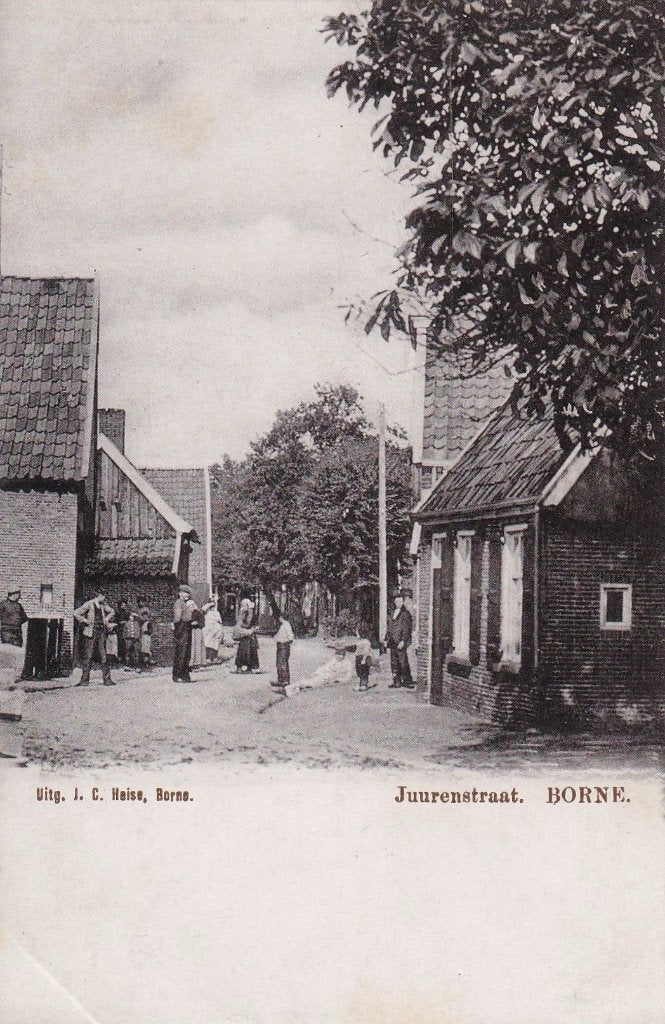 Borne, Hengelo, Fotokaart., Verzenden, Voor 1920, Ongelopen, Overijssel