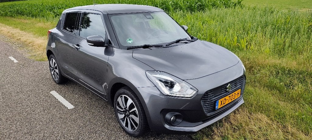 Suzuki Swift 1.2 Dualjet 90pk CVT 2018 Grijs met veel opties, Auto's, Suzuki, Stof, 4 cilinders, 400 kg, Swift