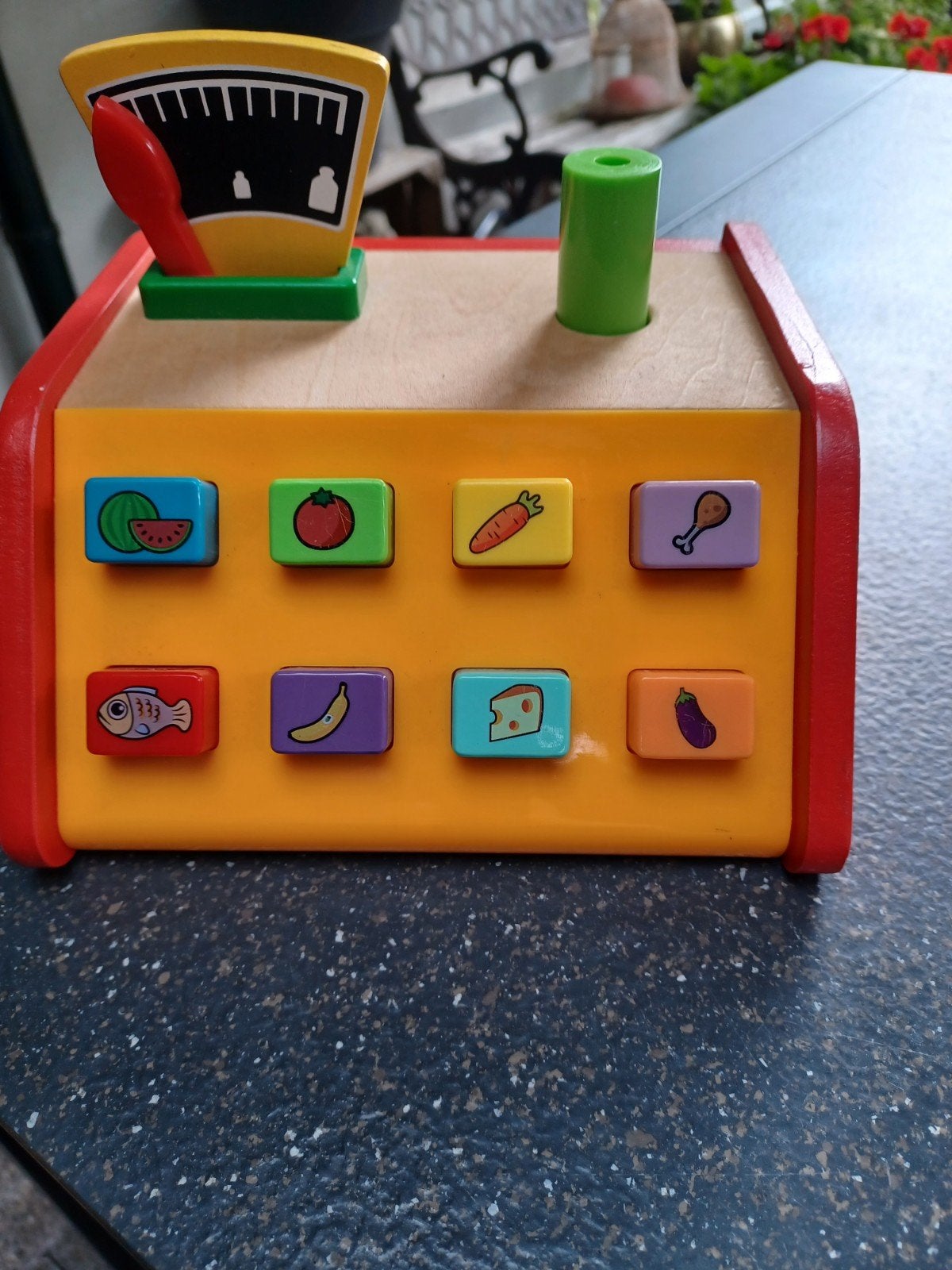houten weegschaal, Ophalen, Zo goed als nieuw