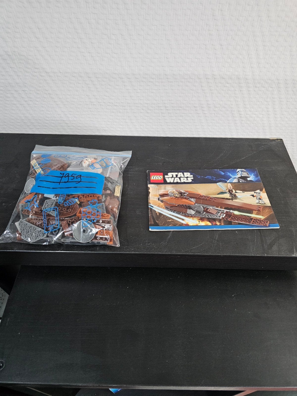 Lego Star Wars 7959 Geonosian Starfighter, Star Wars, Lego, Ophalen of Verzenden, Zo goed als nieuw