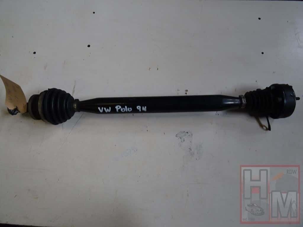 VW Volkswagen Polo 9N 1.2 aandrijfas 2001 - 2005 Rechts, Auto-onderdelen, Ophalen of Verzenden, -, -, -