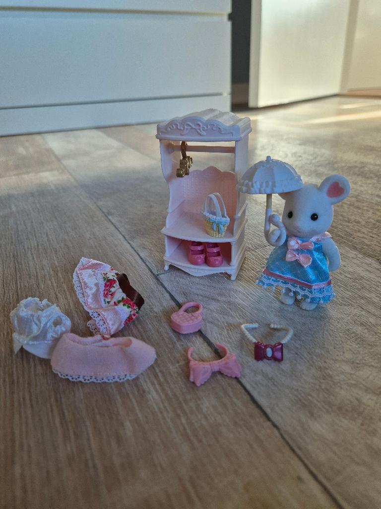 Sylvanian Families Fashion set muis 5540, Ophalen, Gebruikt, Toebehoren