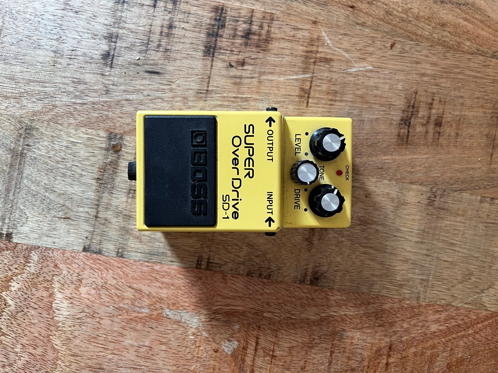 Boss SD-1 Super OverDrive gitaarpedaal, Muziek en Instrumenten, Effecten, Ophalen of Verzenden, Gebruikt, Distortion, Overdrive of Fuzz