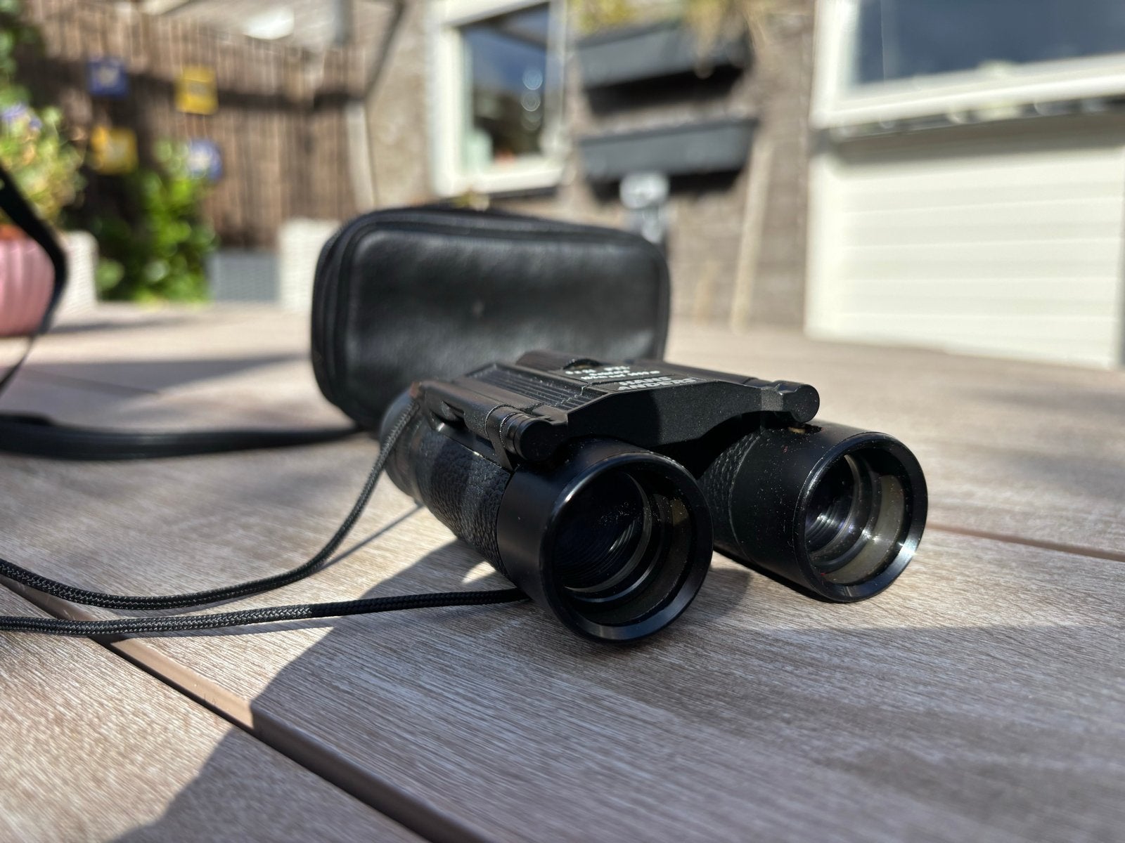 Hans Anders 8x21 PTL Verrekijker met hoes, Audio, Tv en Foto, Dakkant (recht), Ophalen of Verzenden, Zo goed als nieuw, 8 tot 12x