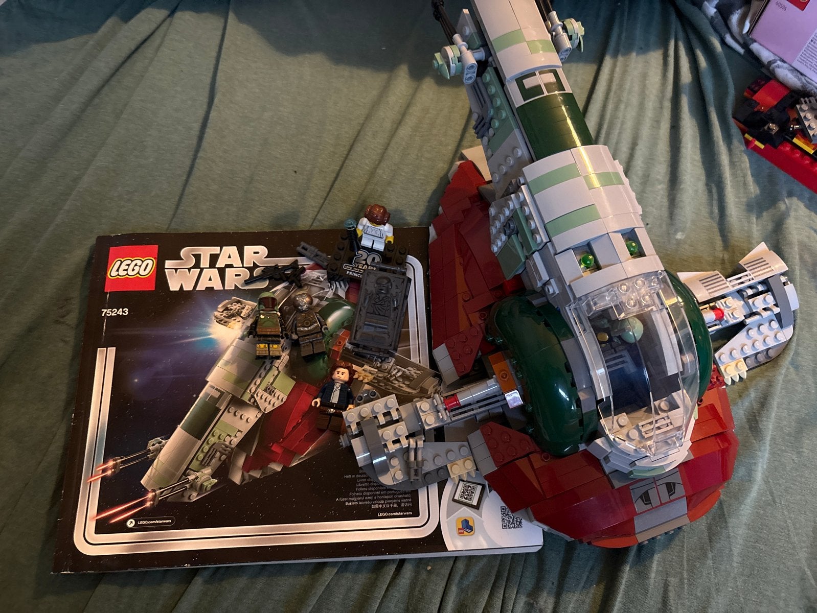 Lego Star Wars Boba Fett's Slave I (75243), Gebruikt, Star Wars, Lego, Ophalen of Verzenden