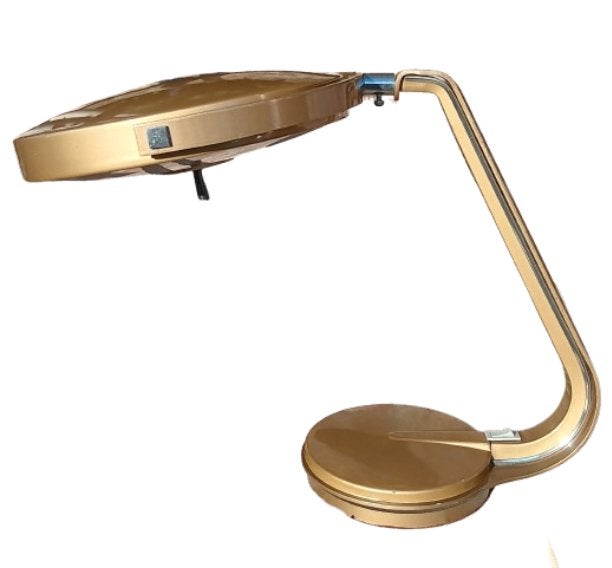 1970 Lamp LUPELA (Luis Perez de la Oliva) COBRA FASE-stijl, Inclusief lichtbron, Bureaulamp, Overige merken, 44 cm