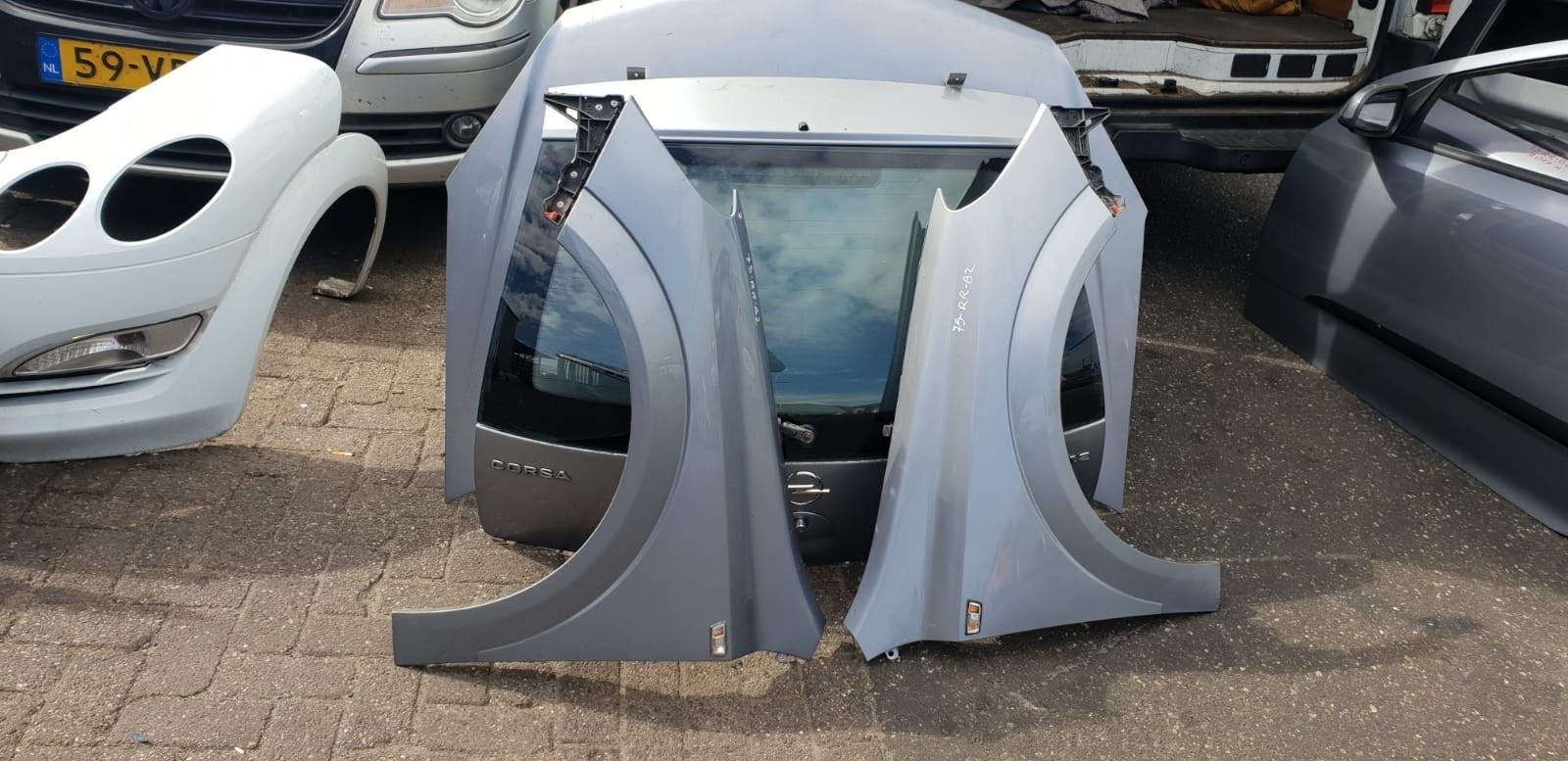 OPEL ASTRA H VOORSCHERMEN BJ 2007 TOT 2010, Gebruikt, -, -, Ophalen of Verzenden
