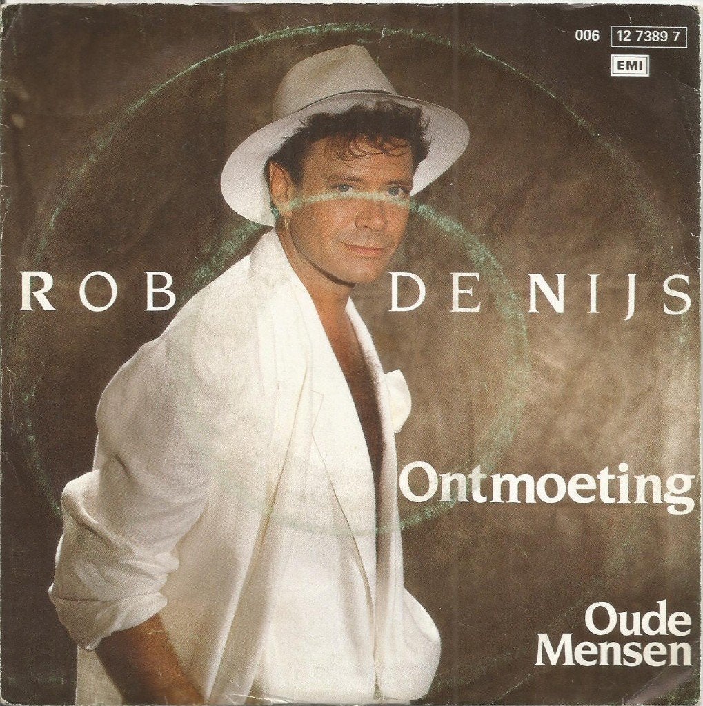 Rob de Nijs – Ontmoeting (1986), Cd's en Dvd's, Vinyl | Nederlandstalig, Gebruikt, Fotohoes, 7 inch, Ophalen of Verzenden