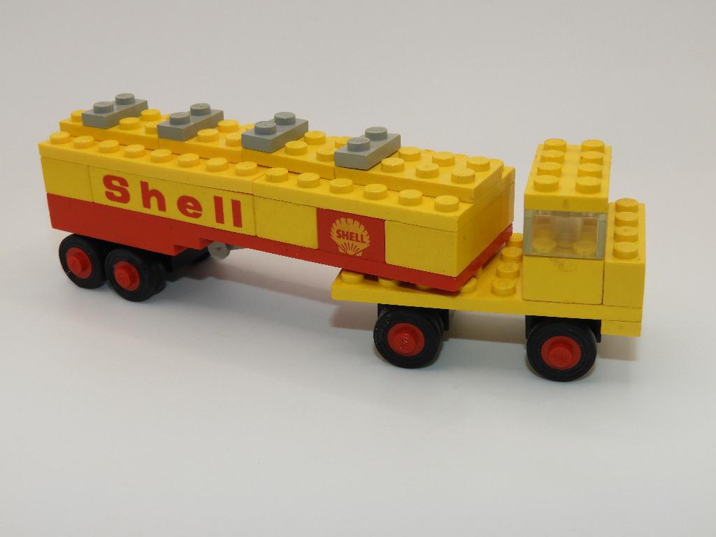 Lego Vintage 621-2 Shell Tanker Truck, Gebruikt, Overige thema's, Lego, Ophalen of Verzenden