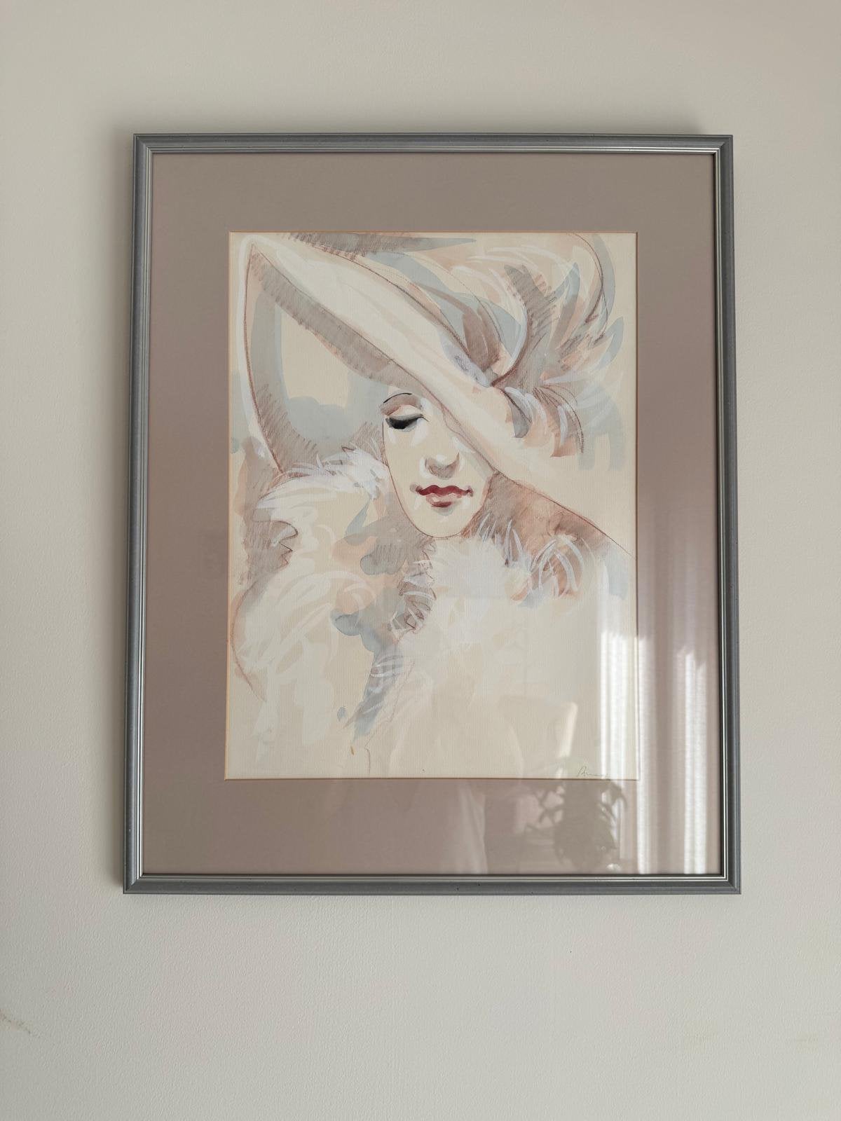 Aquarel modern, Ophalen