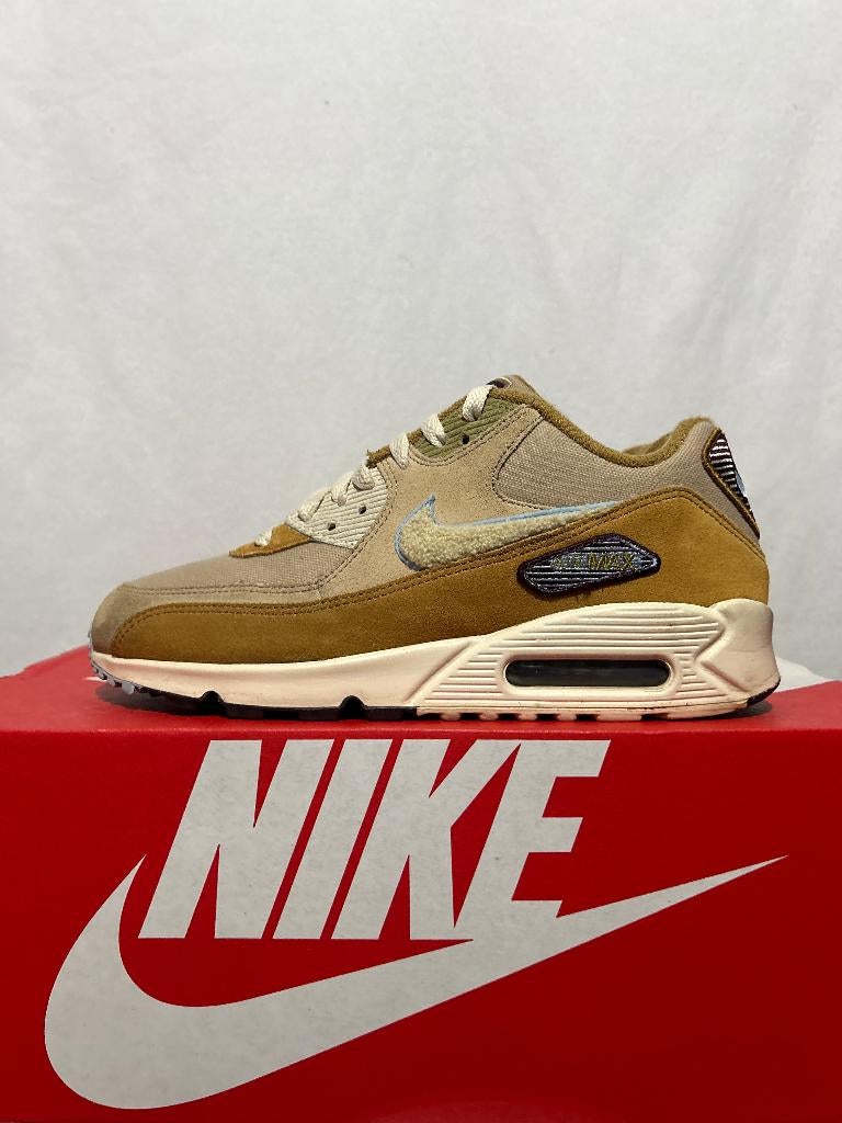 ALS NIEUW! Maat 40,5 - Nike Air Max 90 Varsity Muted Bronze