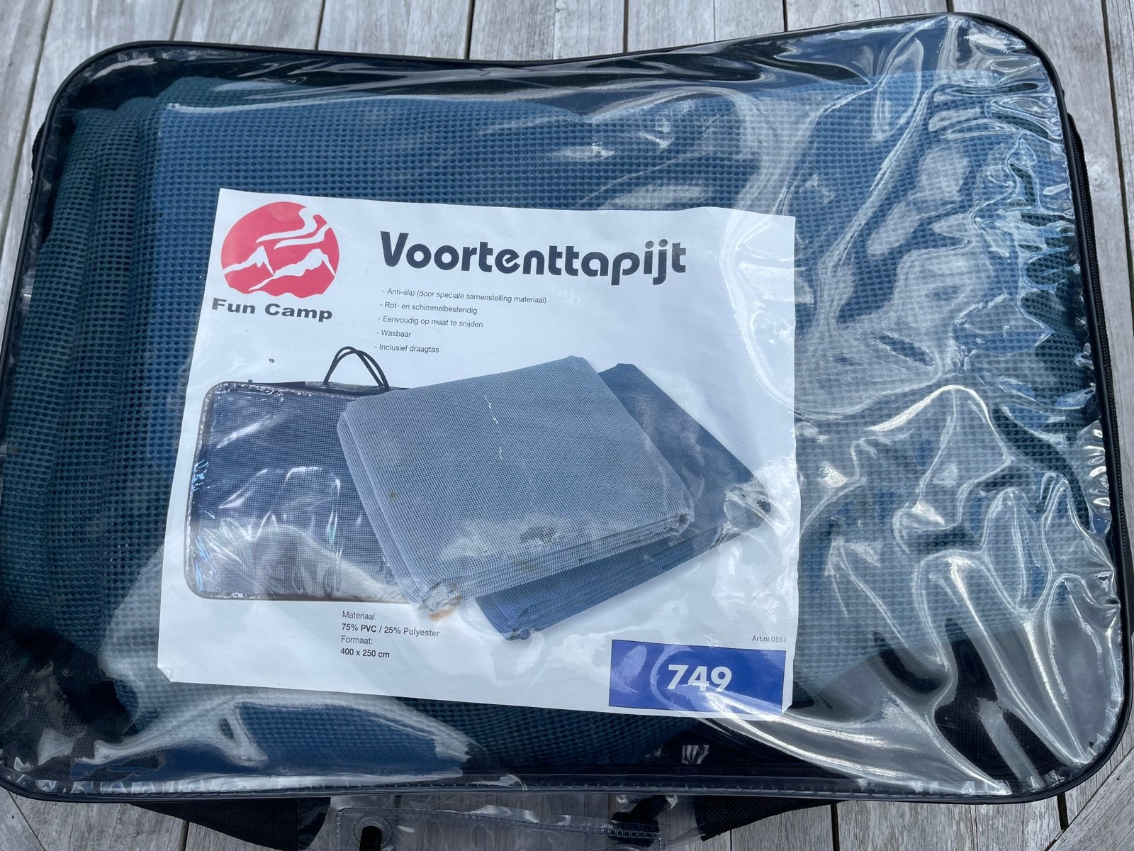 (Voor)tenttapijt, Caravans en Kamperen, Ophalen, Gebruikt