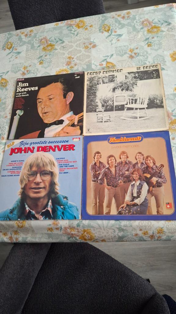 Vinyl lp,s  j denver/r newman/j reeves/tumbleweeds, Ophalen of Verzenden, Gebruikt, 12 inch
