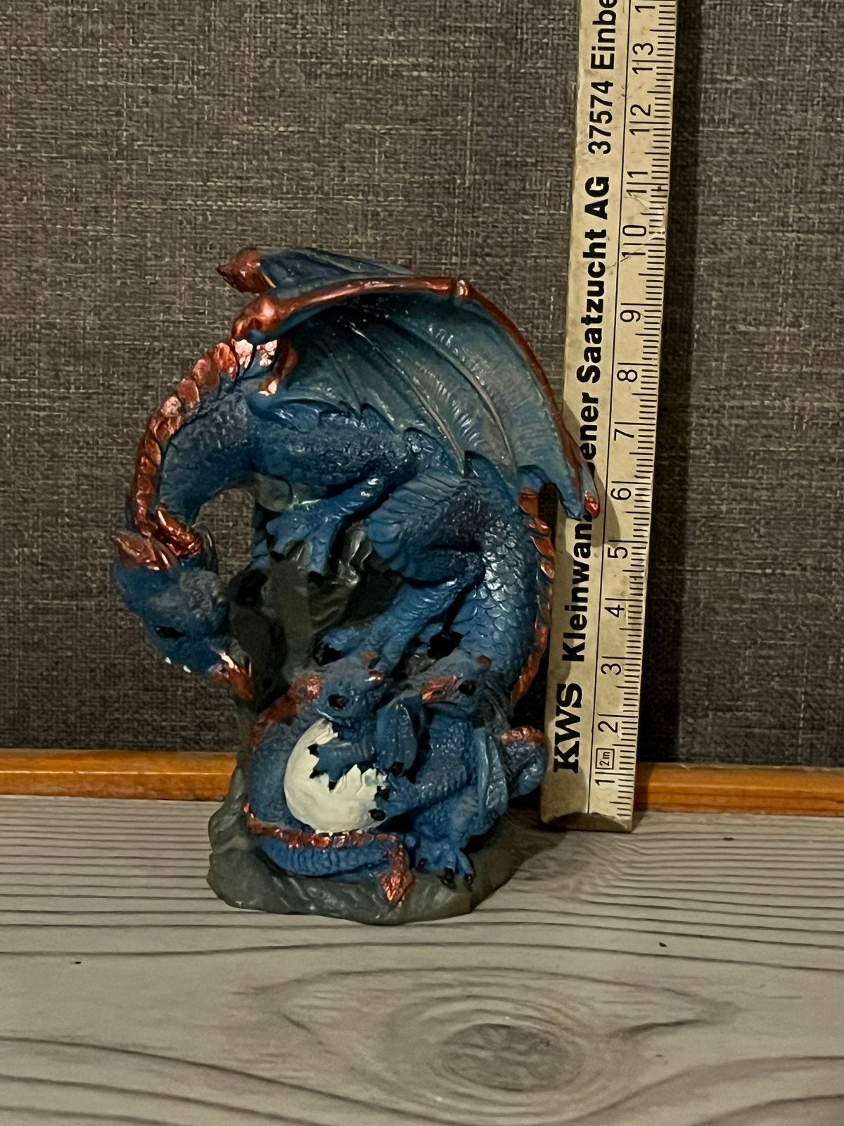 Drakenbeeldje met jongen - Fantasy decoratie, Verzamelen, Ophalen, Gebruikt, Fantasy