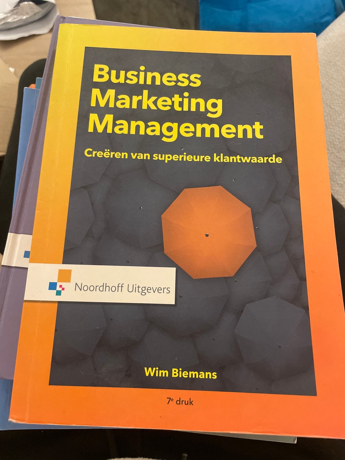 Business Marketing Management - Wim Biemans (7e druk), Boeken, Ophalen of Verzenden, Gamma, Zo goed als nieuw, HBO