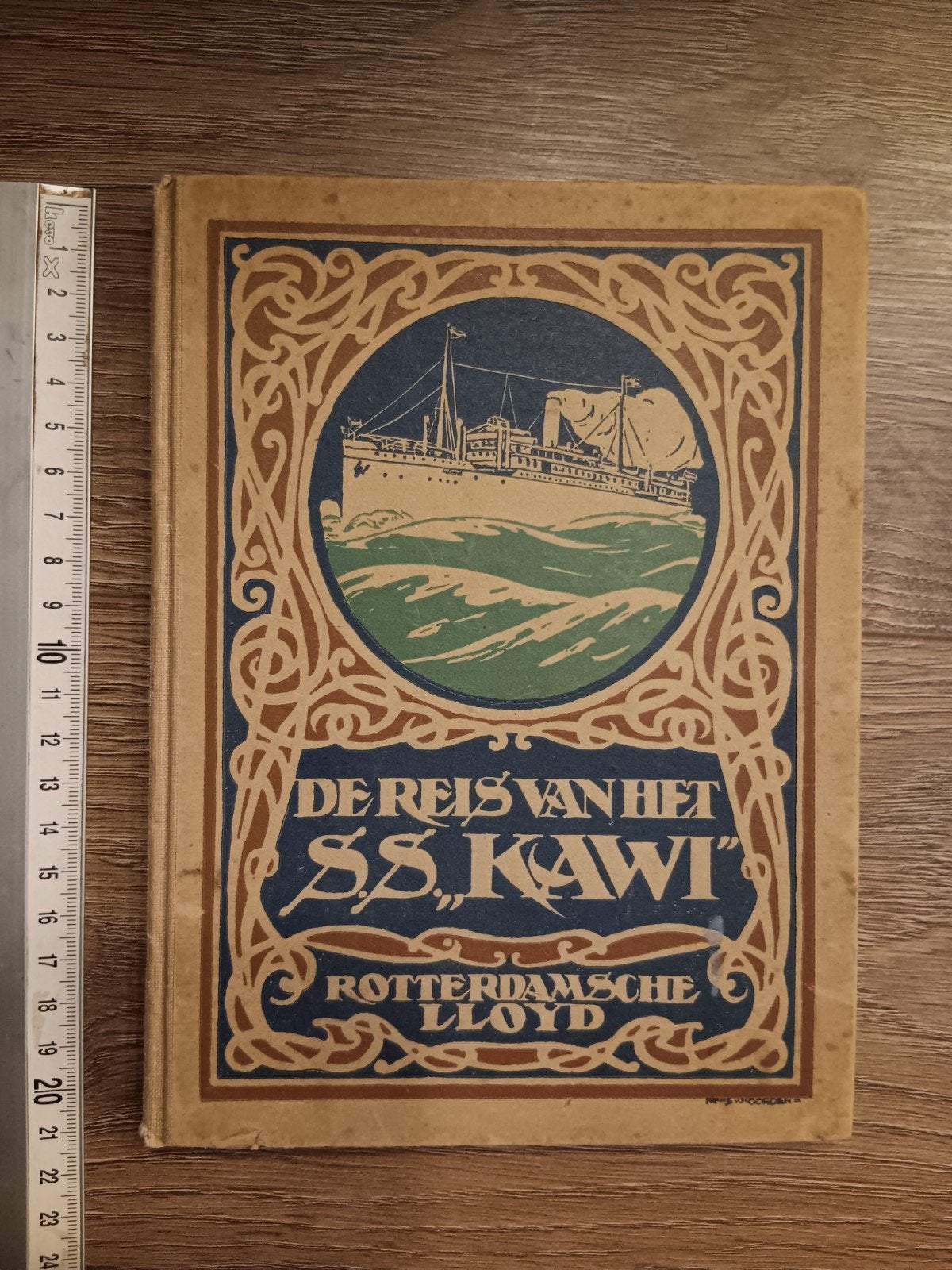 Rotterdamsche Lloyd reisverslag Stoomschip Kawi, Ophalen of Verzenden, Overige soorten, Nederland, Boek of Tijdschrift