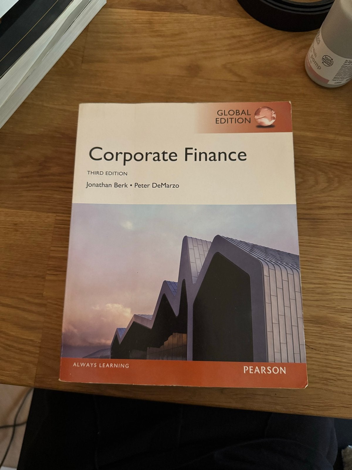 Corporate Finance - Jonathan Berk & Peter DeMarzo, Ophalen of Verzenden, Gamma, Gelezen, WO