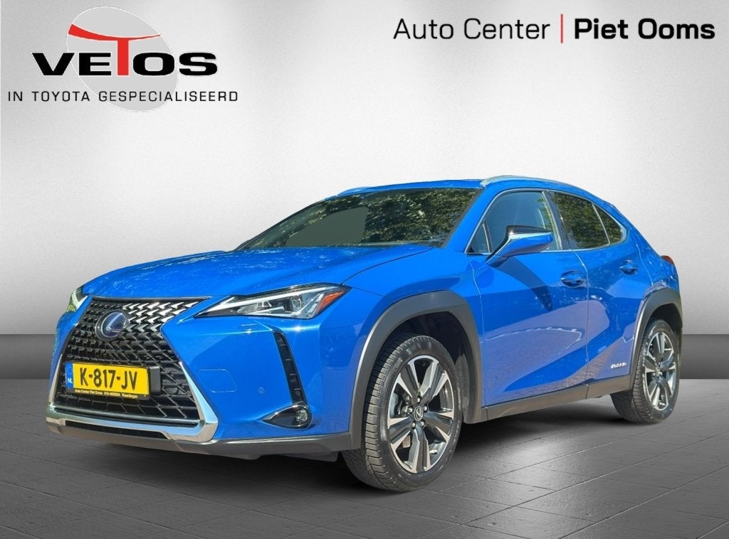 Lexus UX 250h Business Line (bj 2021, automaat), Auto's, Lexus, Automaat, Gebruikt, 4 cilinders, Blauw