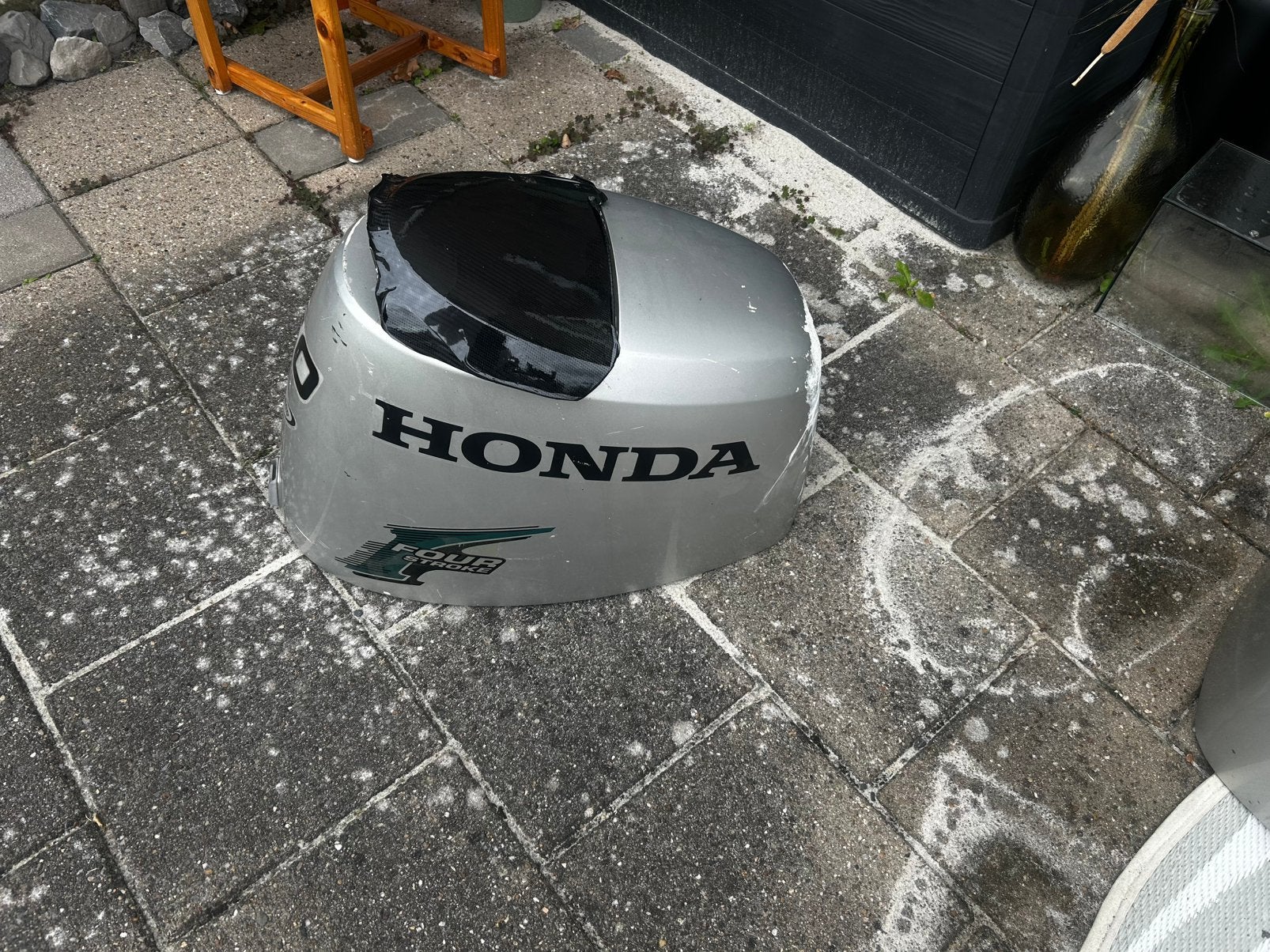 Honda 4-takt buitenboordmotor kap - opknapper, Watersport en Boten, Ophalen of Verzenden, Gebruikt, Motor en Techniek