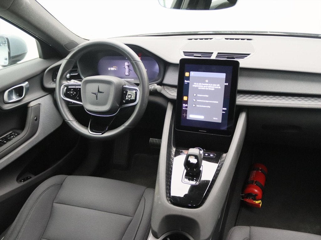 Polestar 2 Long Range Single Motor 78kWh 94% SoH [ STOELVERW, Auto's, Polestar, Automaat, Stof, Gebruikt, Zwart