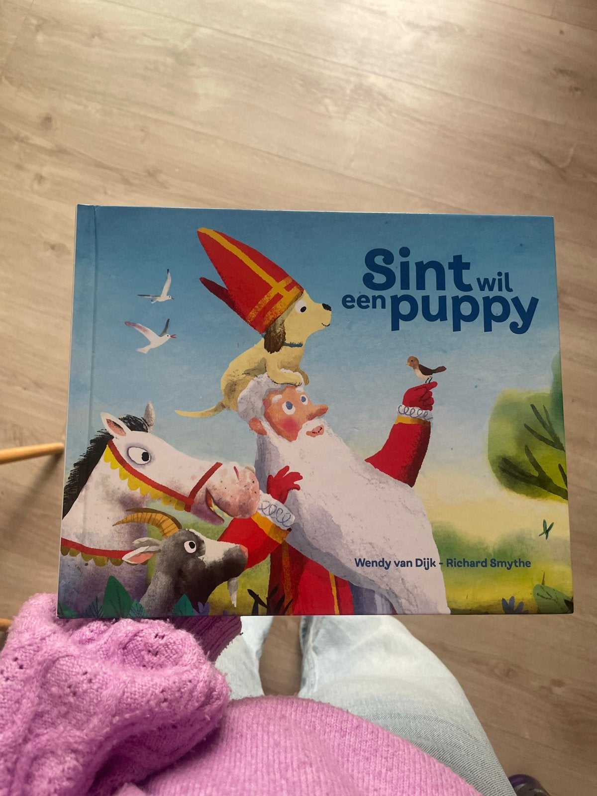 Sint wil een puppy | Wendy van Dijk & Richard Smythe | boek, Boeken, Ophalen of Verzenden, Zo goed als nieuw, Fictie algemeen