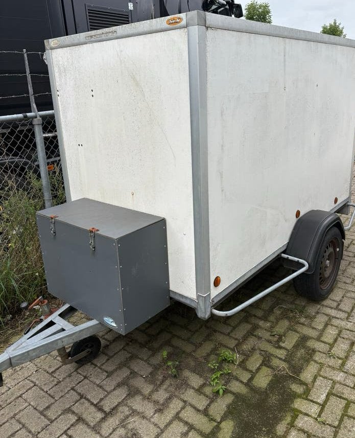 Gesloten aanhanger 257x130x150 cm 750kg❗️, Ophalen of Verzenden, Zo goed als nieuw