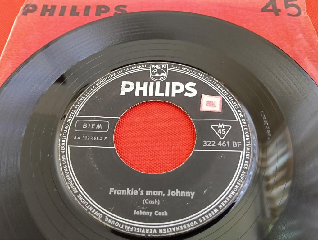 JOHNNY CASH  1959 PHILIPS LABEL COUNTRY ROCK, Verzenden, Zo goed als nieuw, Country en Western