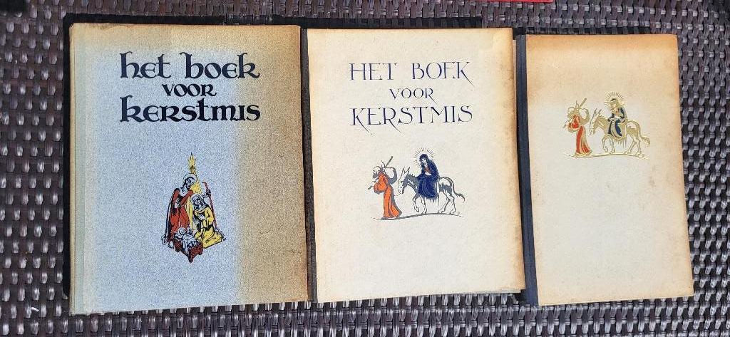 oude boeken over het kerst verhaald., Antiek en Kunst, Antiek | Boeken en Bijbels, Ophalen