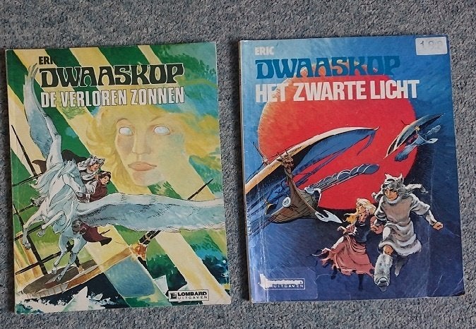 2 stripboeken Dwaaskop, Boeken, Stripboeken, Meerdere stripboeken, Ophalen, Gelezen