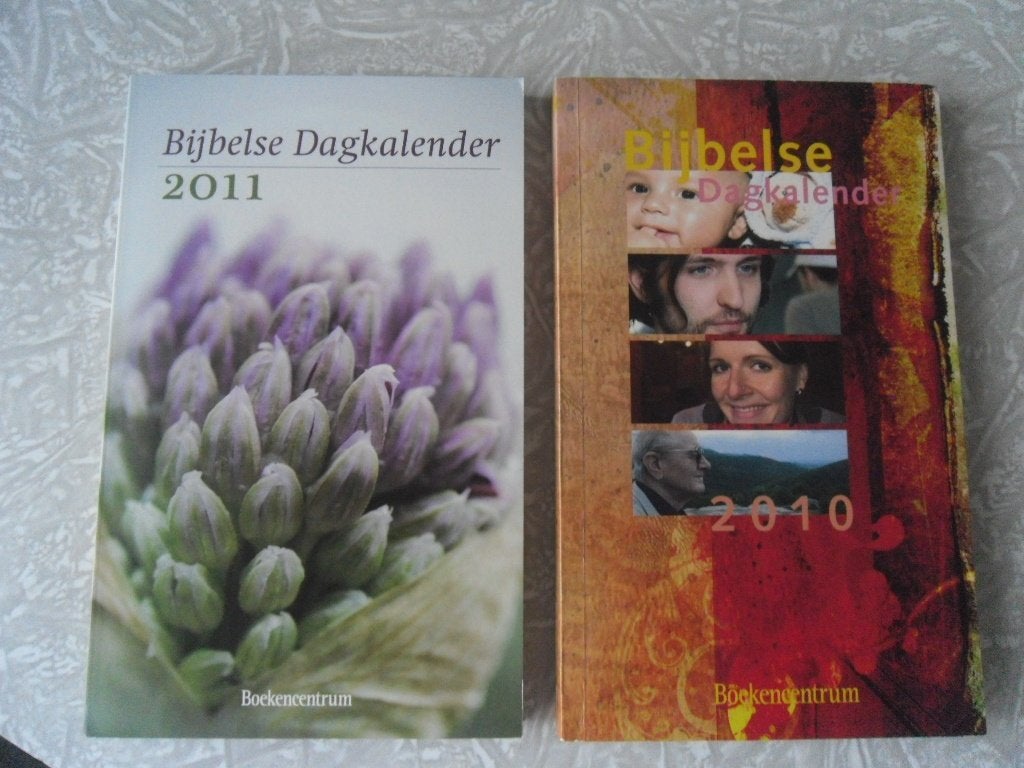 2 BIJBEL DAGBOEK KALENDER, Ophalen of Verzenden, Zo goed als nieuw
