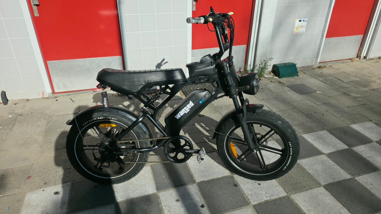 V20 pro 6.0 fatbike 750watt QMWheels met lader, Fietsen en Brommers, 59 cm of meer, Ophalen, Zo goed als nieuw, Overige merken