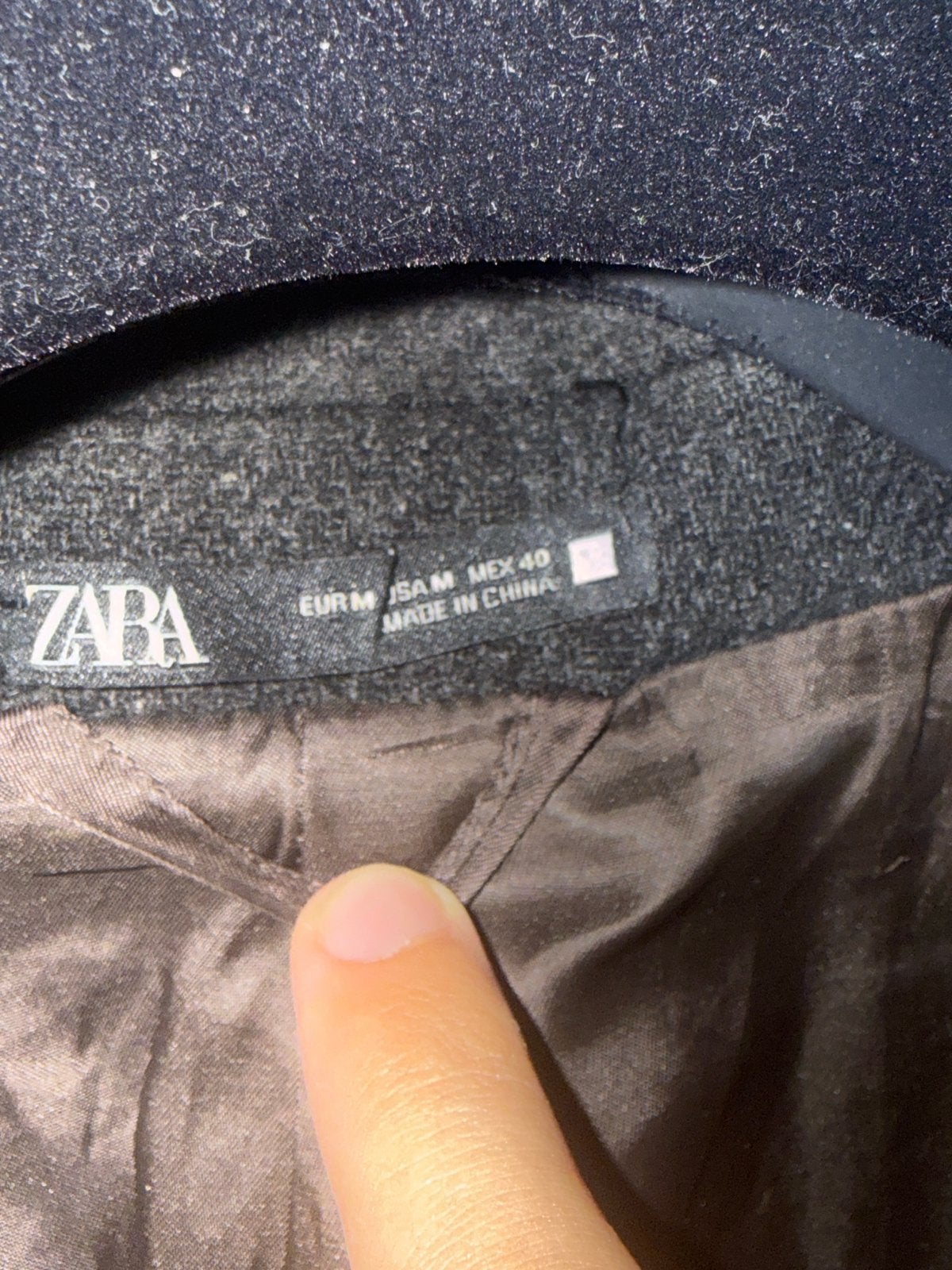 Zara Trenchcoat - Stijlvolle en tijdloze jas, Ophalen, Gedragen, Maat 48/50 (M), Grijs