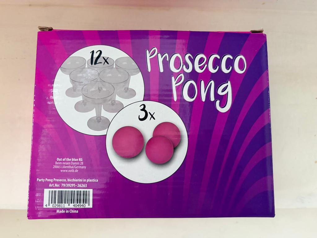 Prosecco Pong: Het ultieme feestspel!, Ophalen, Nieuw, Feestartikel, Verjaardag